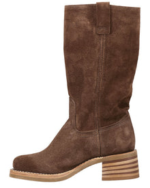Frye | Womens | Campus 12in Suede Boot | Brown