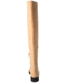 Stuart Weitzman | Womens | Chicago Lug Suede Over-The-Knee Boot | Brown