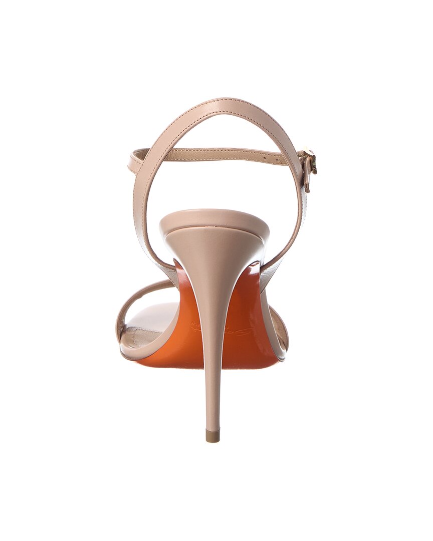 Santoni | Womens | Leather Sandal | Beige