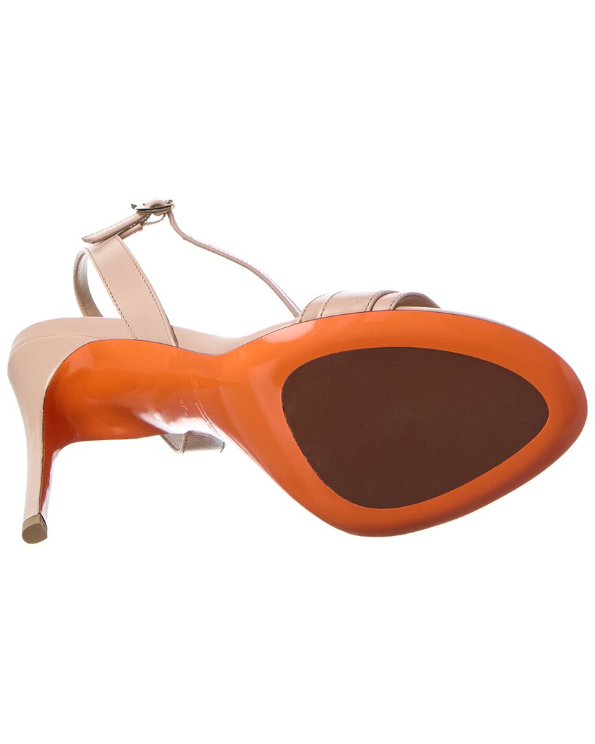 Santoni | Womens | Leather Sandal | Beige