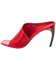 Ferragamo | Womens | Nymphe 85 Leather Sandal | Red