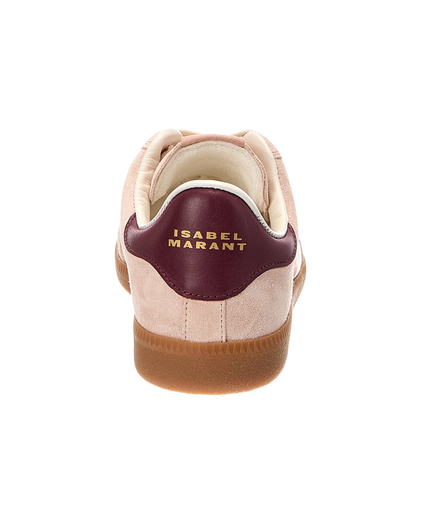 Isabel Marant | Womens | Logo Suede Sneaker | Pink