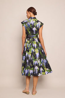 Octavia Dress | Wisteria Black