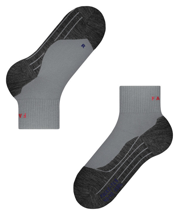Mens | TK5 Wander Cool Short Socks M | Hematite