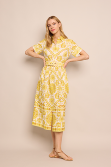 Malena Dress | Mystic Yellow