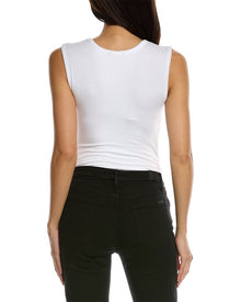 ATM Anthony Thomas Melillo | Womens | Rib Bodysuit | White