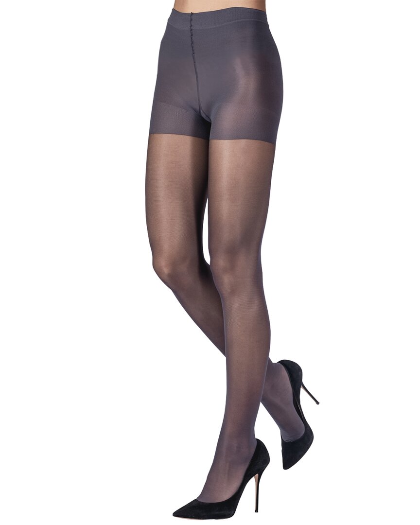 Emilio Cavallini | Womens | Sheer Control Top Tight | Grey