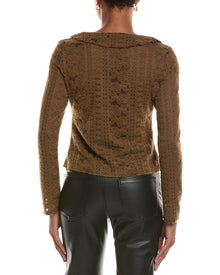 7 For All Mankind | Womens | Sweater Blouse | Brown