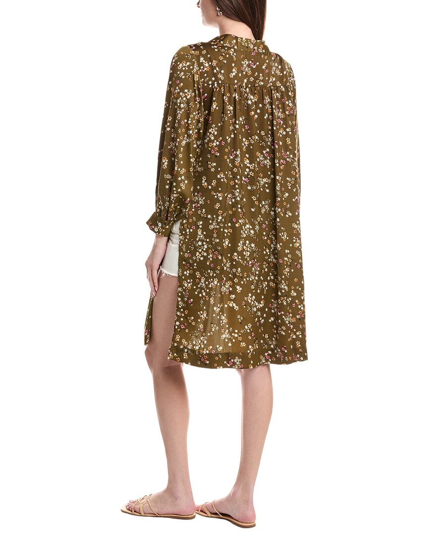 Saltwater Luxe | Womens | Tunic Blouse | Green Multi