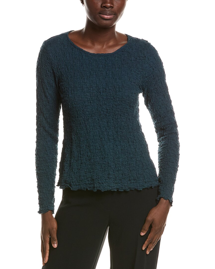 EILEEN FISHER | Womens | Round Neck Top | Green