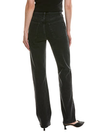 FRAME Denim | Womens | The Ruler Vector Slim Straight Jean | Black