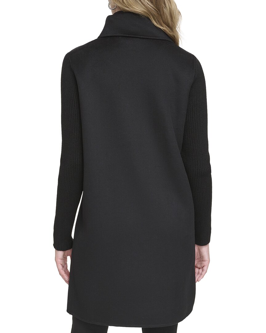 Kenneth Cole | Womens | Wool-Blend Medium Jacket | Black