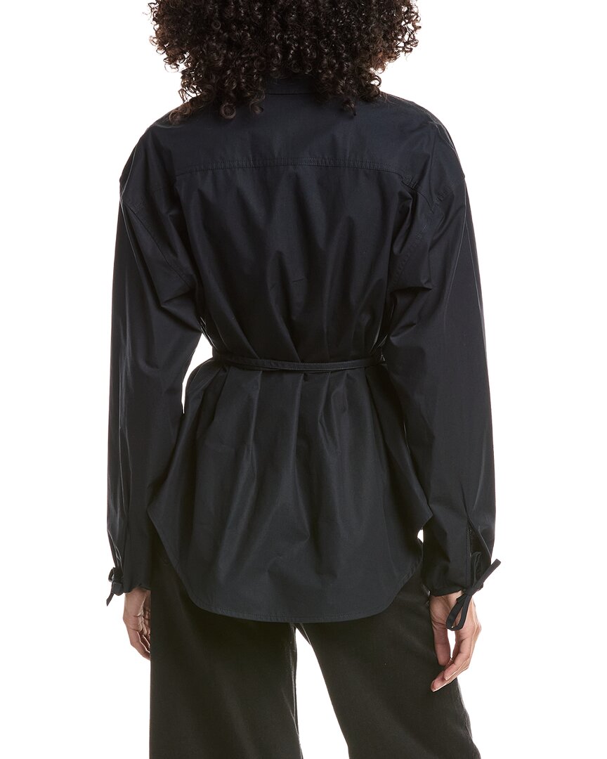 Moncler | Womens | Enet Technical Hooded Parka | Blue