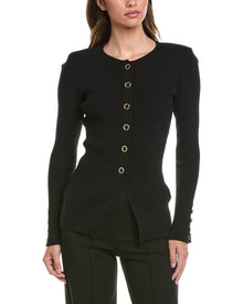 Generation Love | Womens | Cherish Rib Cardigan | Black
