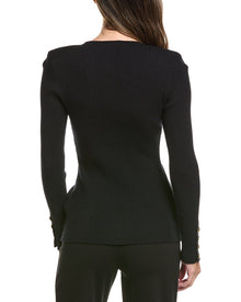 Generation Love | Womens | Cherish Rib Cardigan | Black