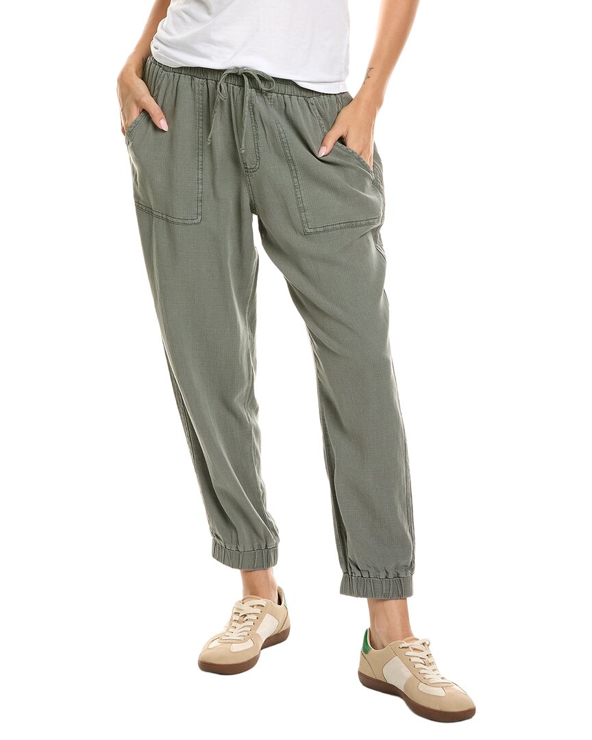 Splendid | Womens | Lakeside Linen-Blend Jogger | Green