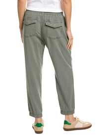 Splendid | Womens | Lakeside Linen-Blend Jogger | Green