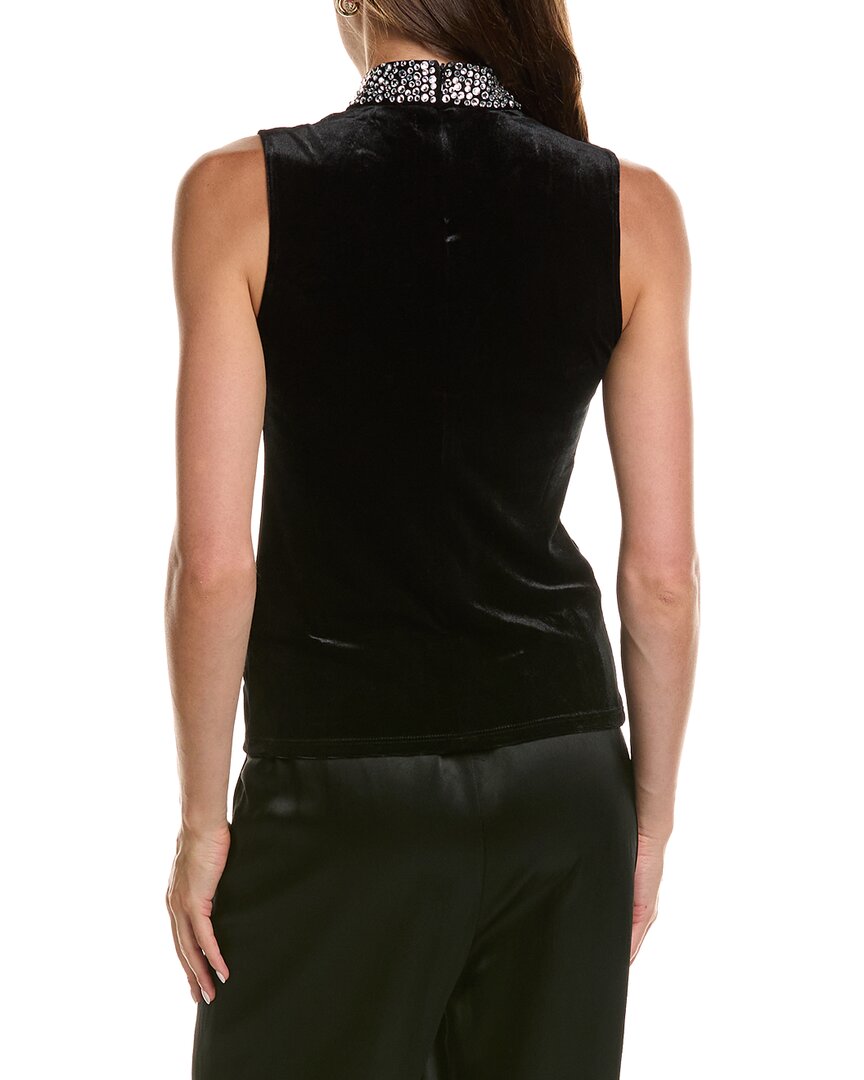 L'AGENCE | Womens | Madelyn Mock Neck Top | Black