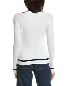 rag & bone | Womens | Kassy Rib Henley | Ivory