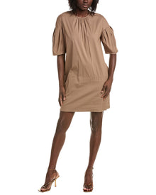 Max Mara | Womens | S Isotta Mini Dress | Brown