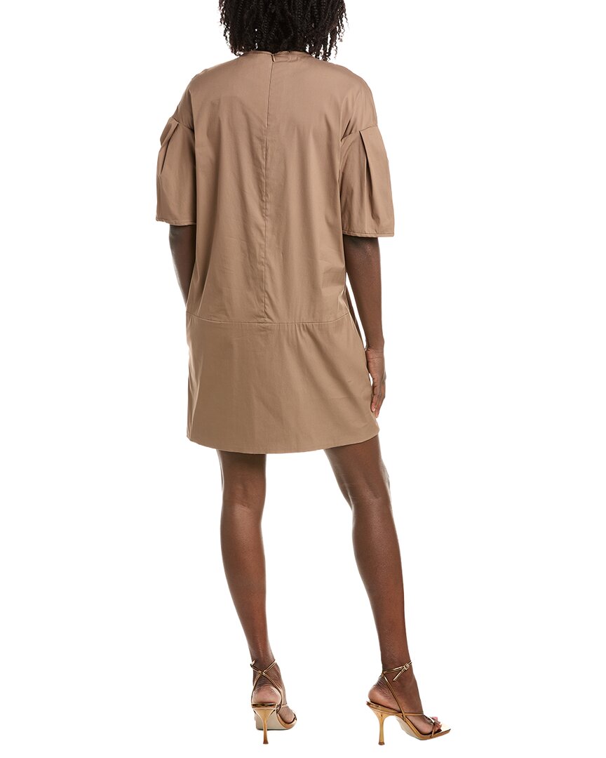 Max Mara | Womens | S Isotta Mini Dress | Brown