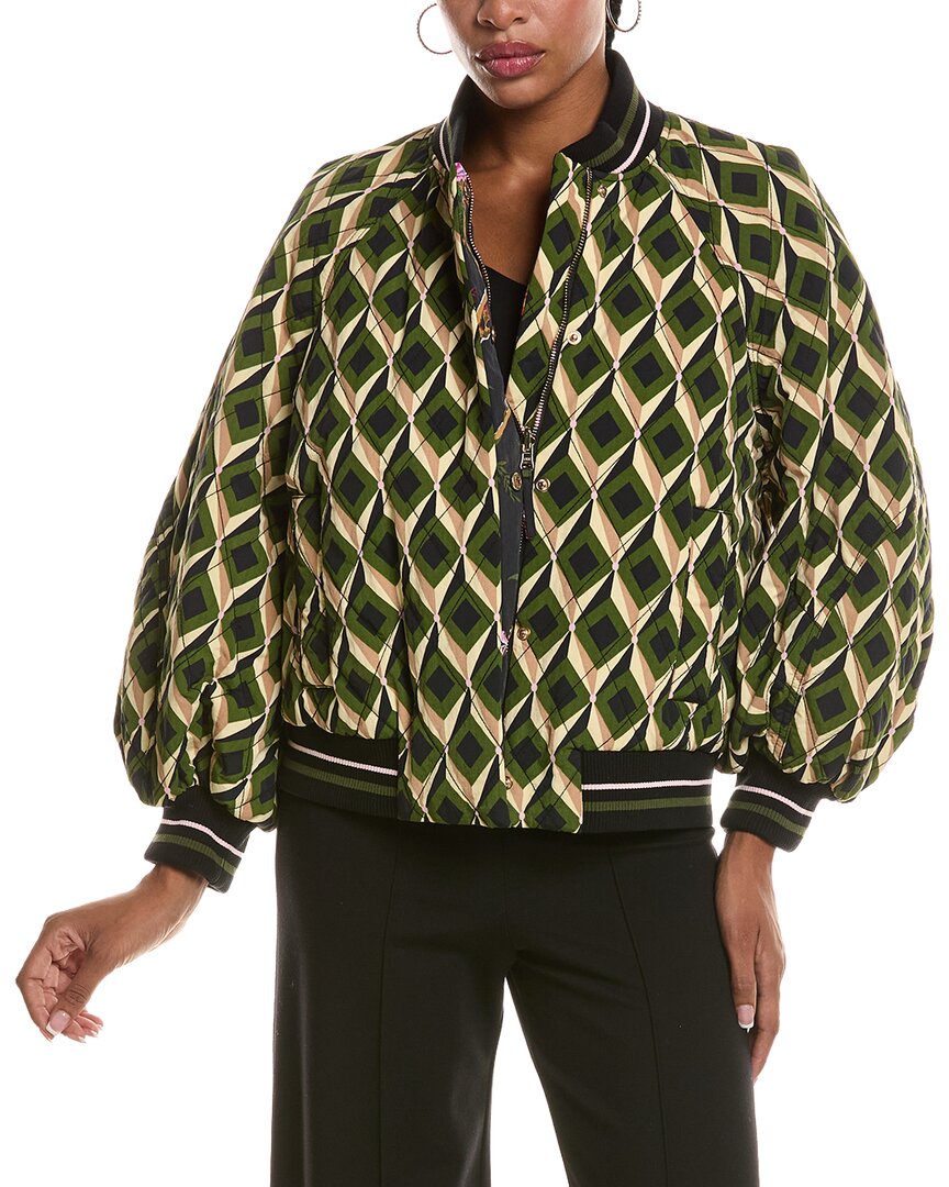 Diane von Furstenberg | Womens | Salma Reversible Jacket | black multi