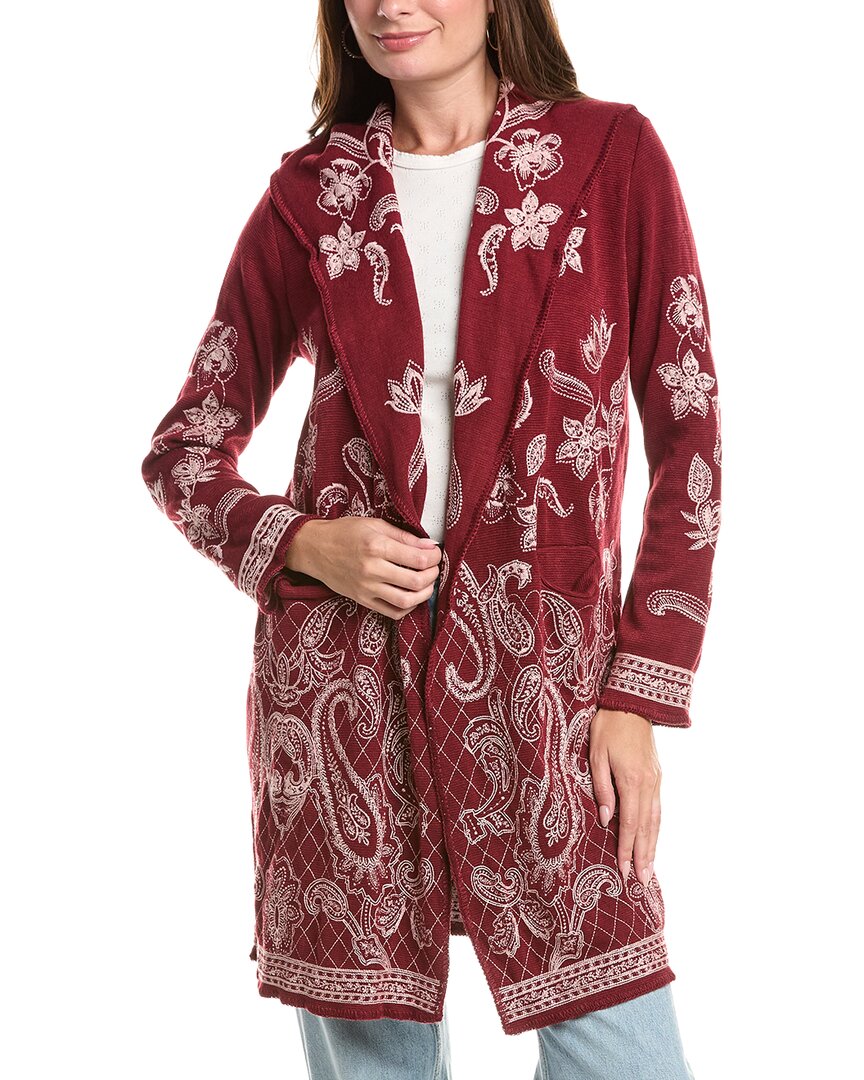 Johnny Was | Womens | Biya Gatsby Duster | Maroon