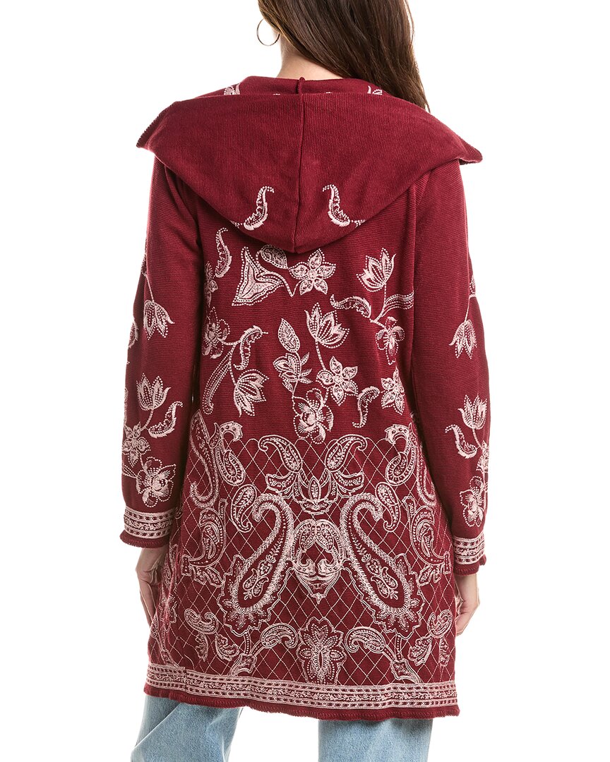 Johnny Was | Womens | Biya Gatsby Duster | Maroon