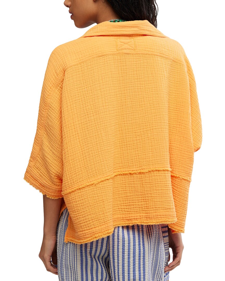 Free People | Womens | Happy Days Top | Orange