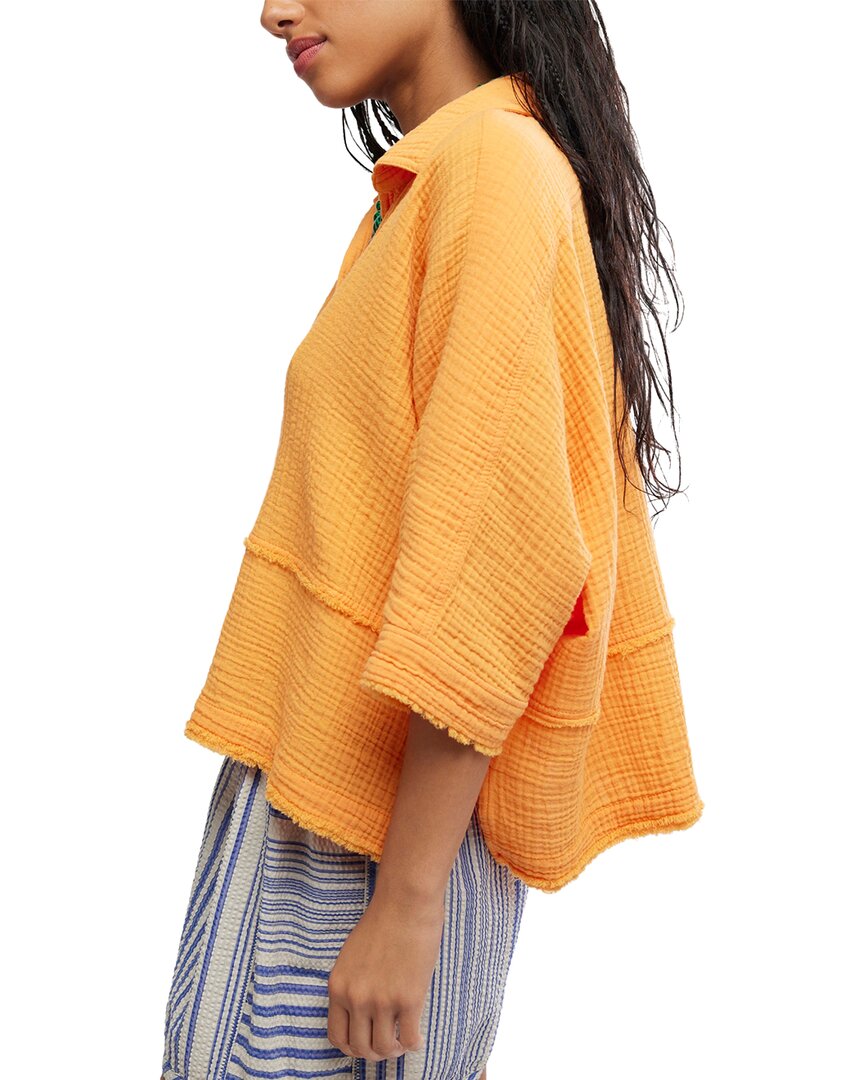 Free People | Womens | Happy Days Top | Orange