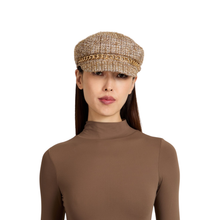 Marina Wool Cap | Camel/Gold