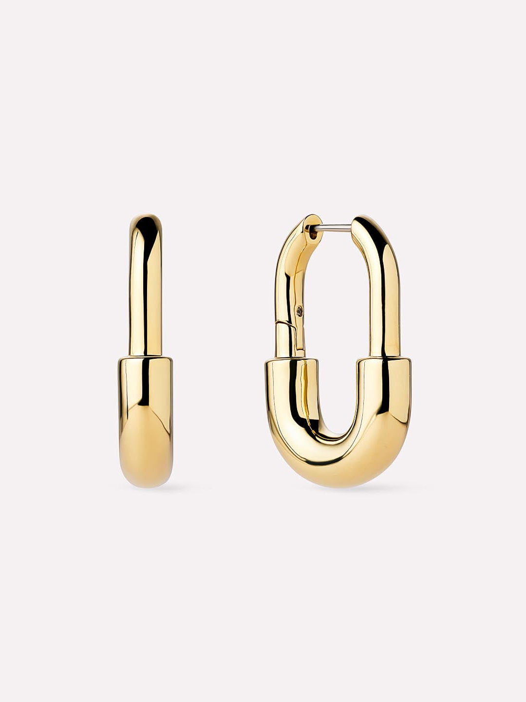 Brynley Large Hoops | 14K Gold on Brass