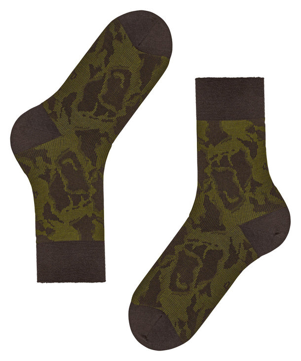 Mens | Sensitive Tree Side Socks | Bison