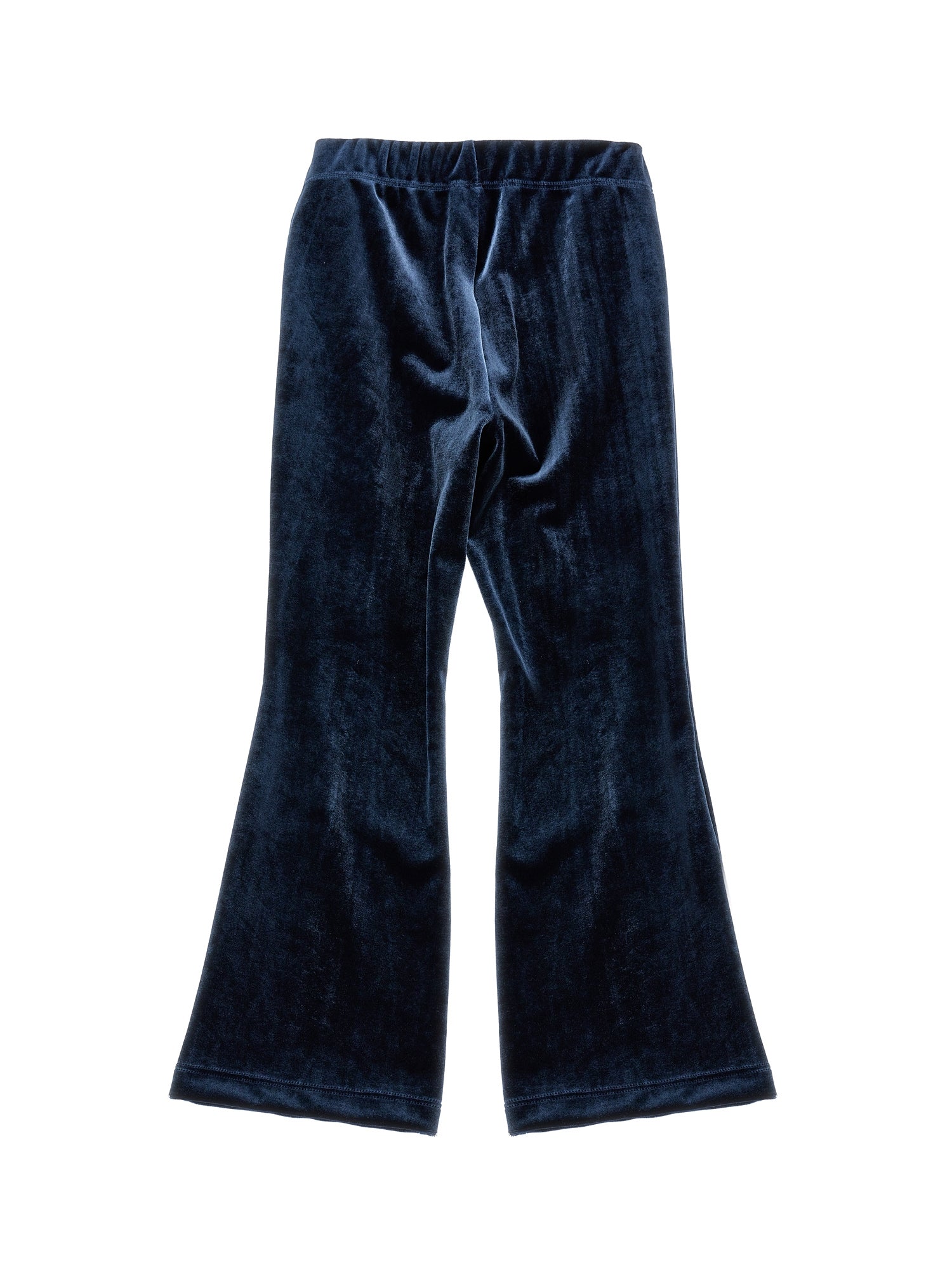 Girls | Warp-Knit Chenille Trousers | Navy Blue
