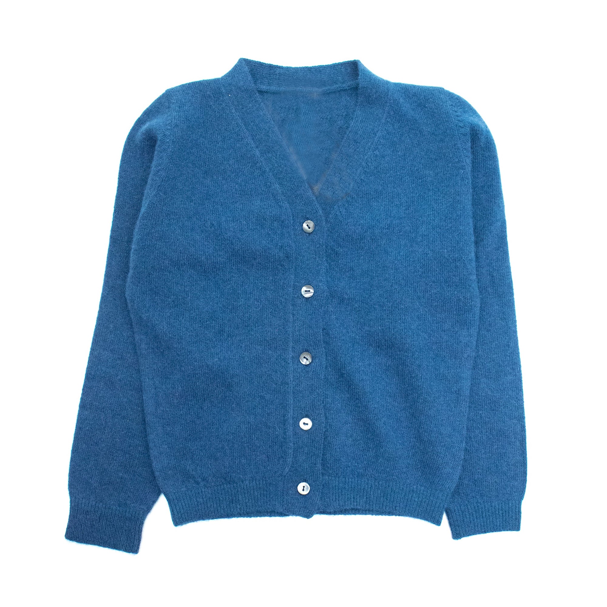 Kids Cashmere Cardigan Sweater | Indigo Blue