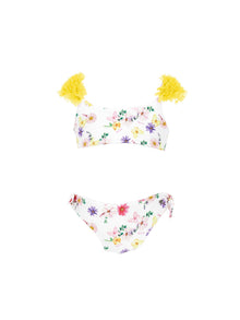 Girls | Floral Stretch Bikini | Multicolor/Yellow