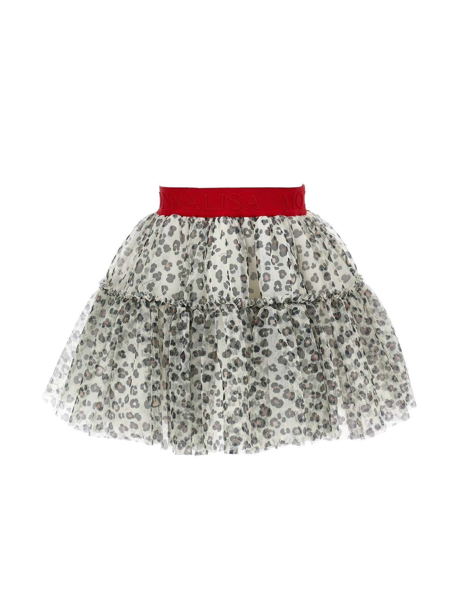 Girls | Animal Print Tulle Skirt | Leopard Print