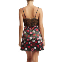 Luxe Satin Chemise | Am I Dreaming (Floral Print)