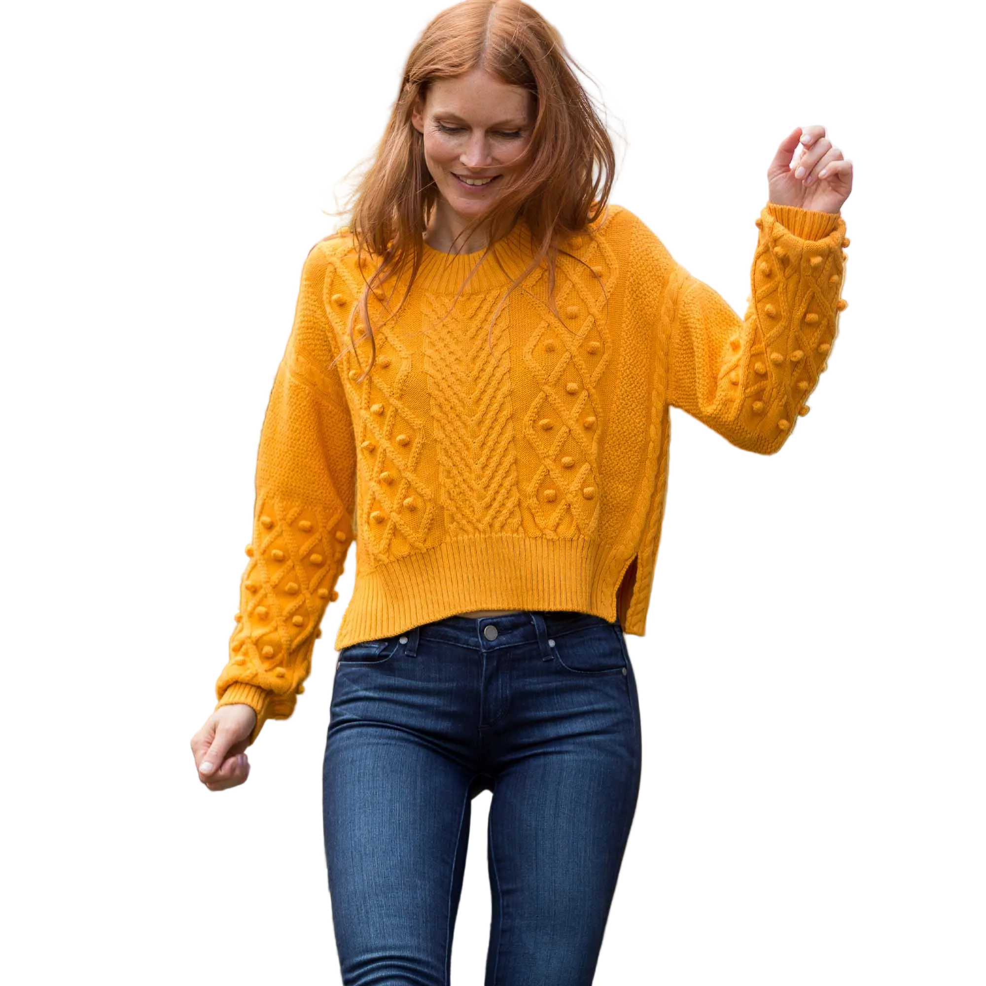 Women | Heidi Sweater | Yellow