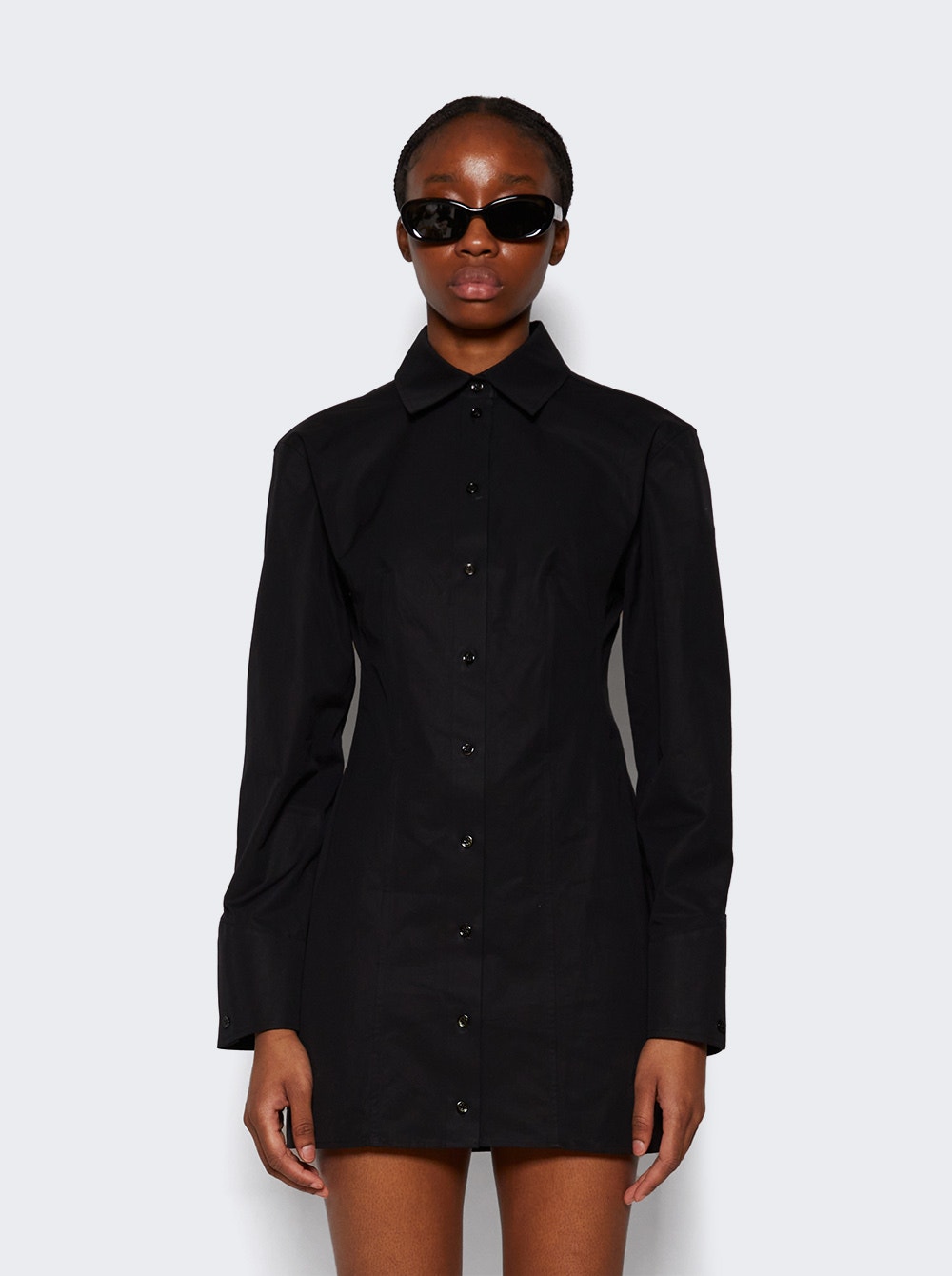 Women | alexanderwang | Mini Shirtdress | Black