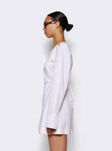 Women | alexanderwang | Slit Tailored Shirtdress | White