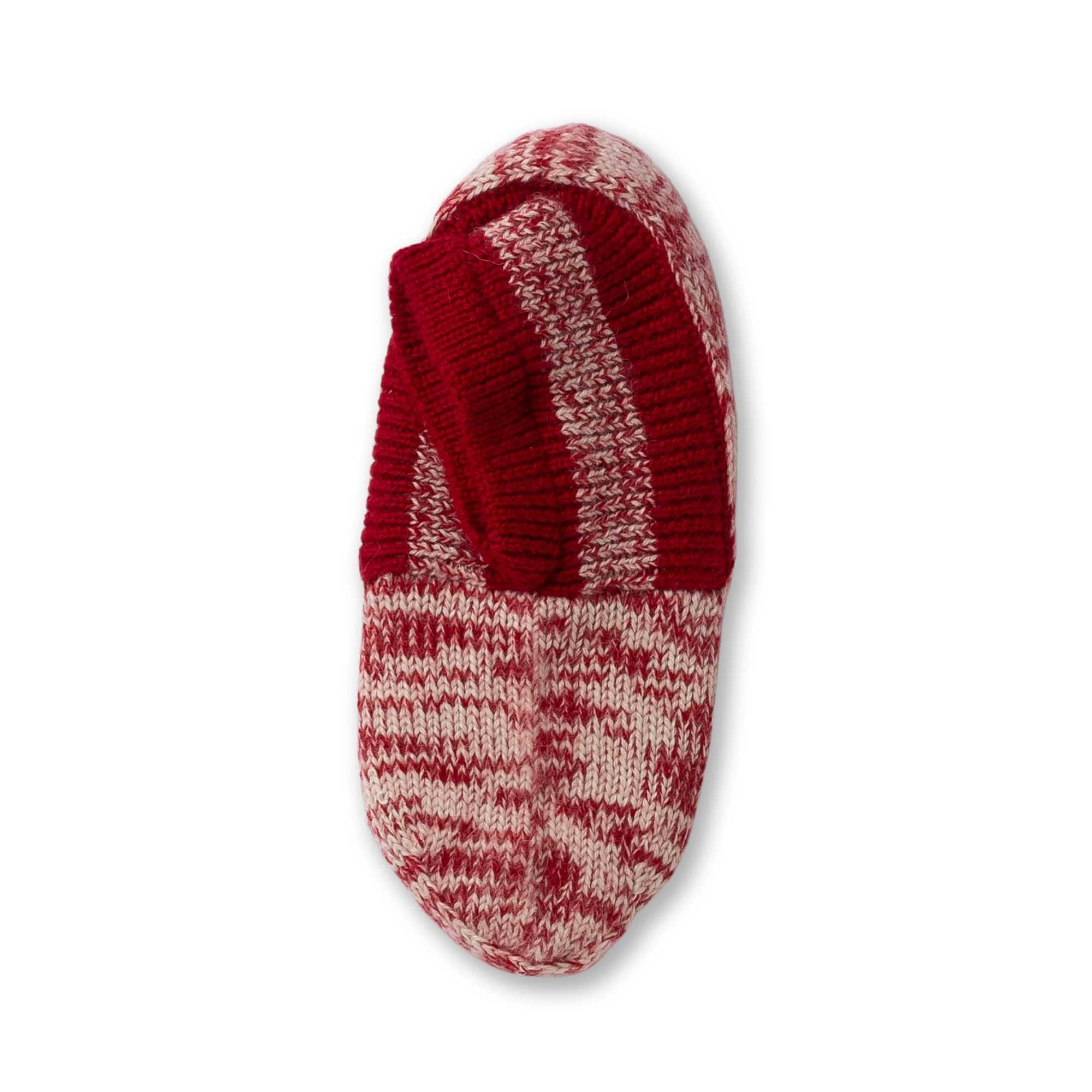 Luna Slippers | Scarlet/Ivory