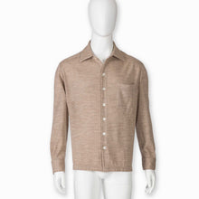 Men | Knit Shirt | Light Taupe
