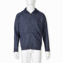 Verbier Zip Up for Men | Navy Melange