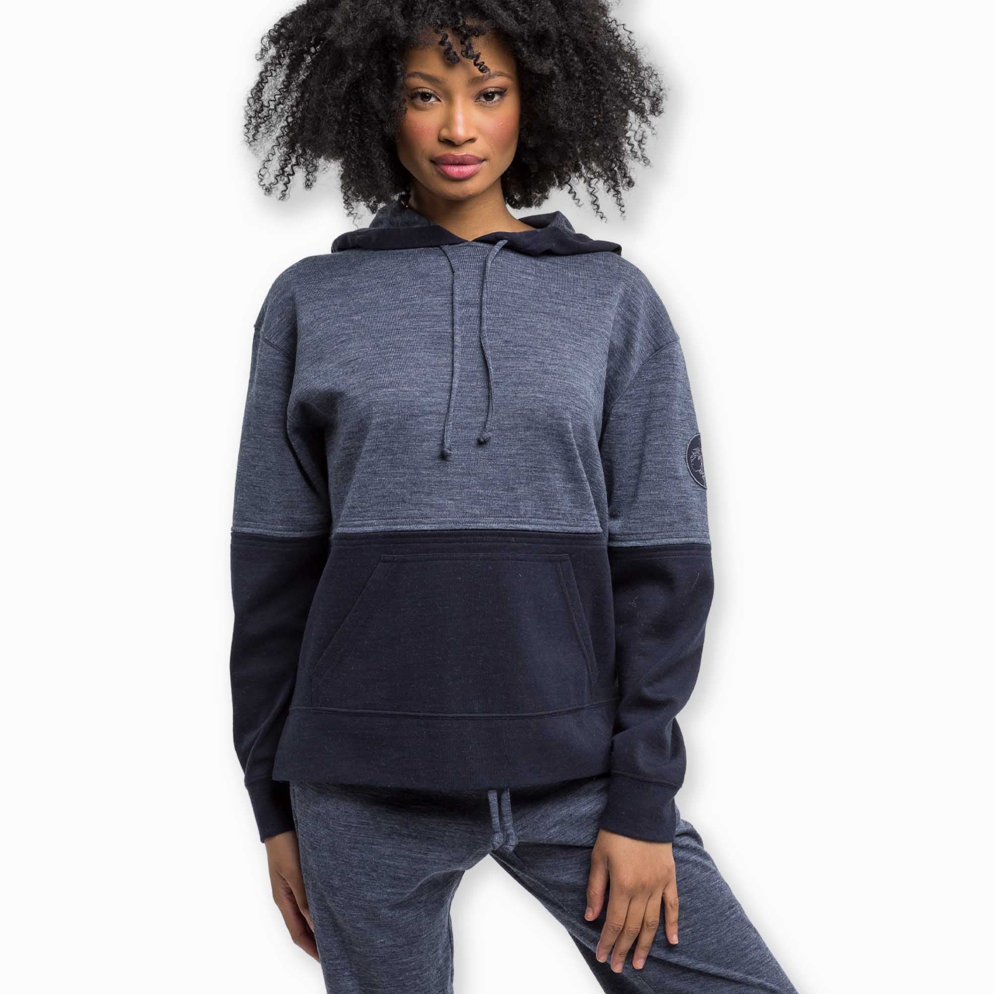 Women | Malibu Lounge Hoodie | Denim Blue / Navy