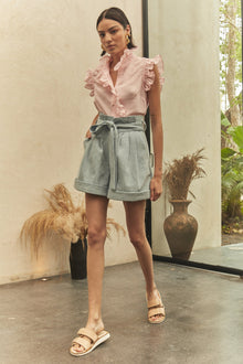 Marfa Top | Pink Organza
