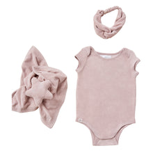 Cozyterry Onesie Baby Bundle | Pink Clay