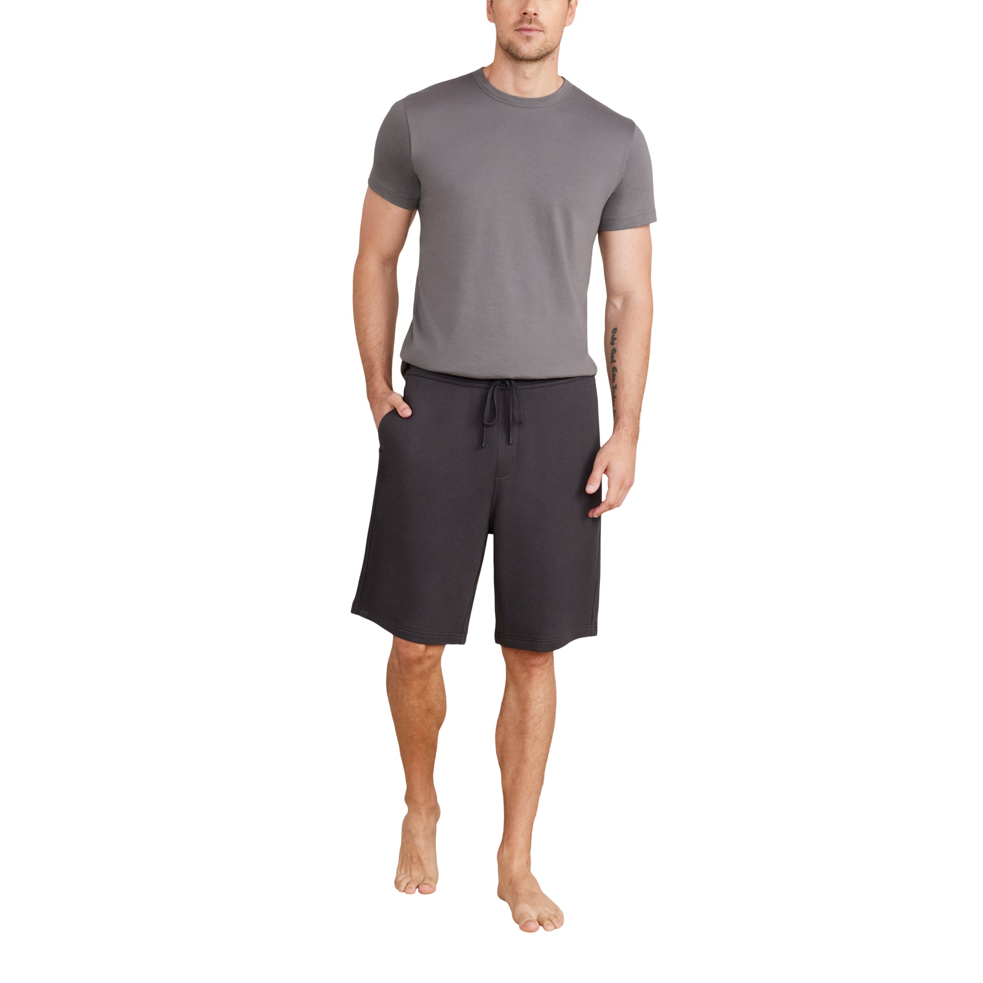 Malibu Collection Men's French Terry Short | Carbon