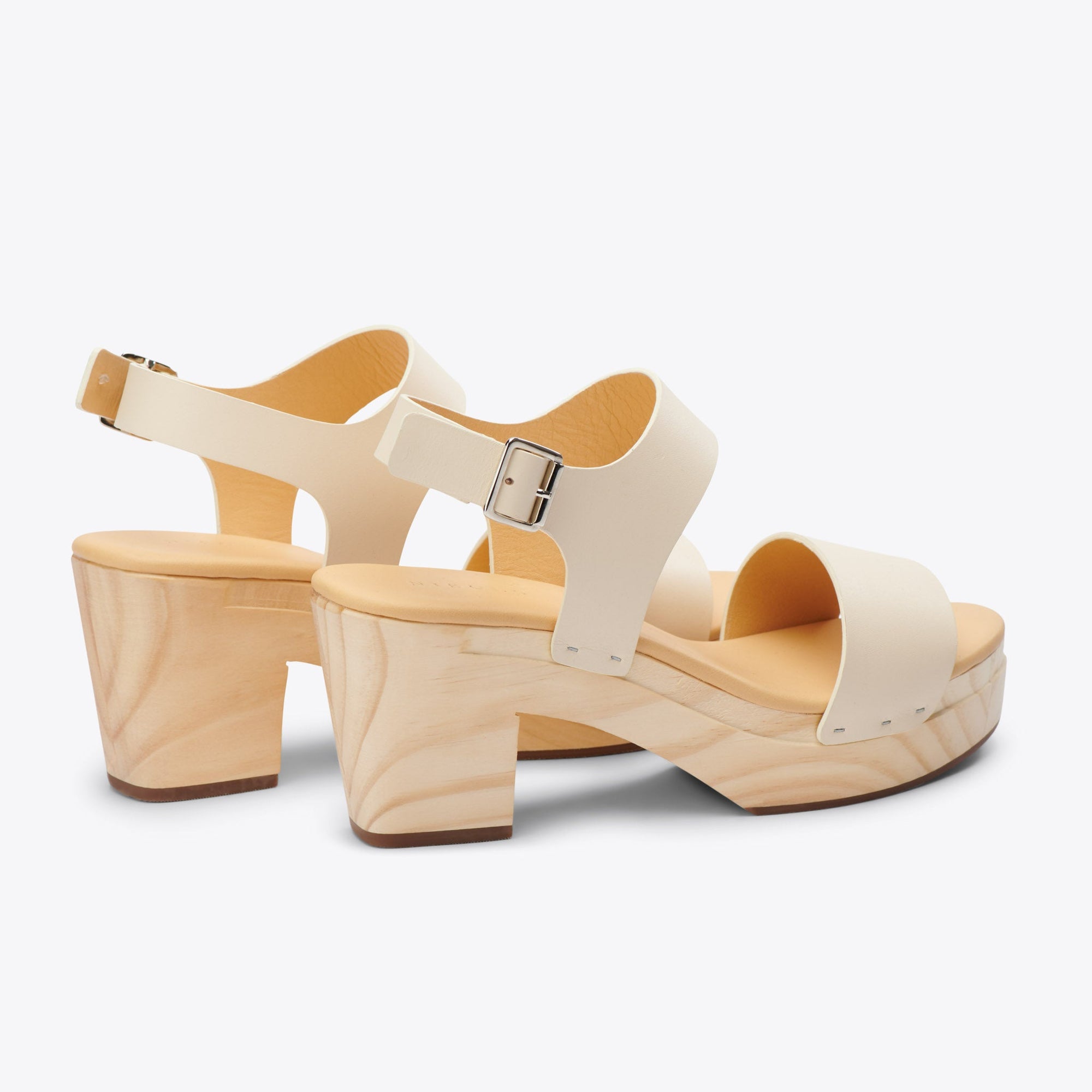 Womens | All-Day Open Toe Clog | Bone