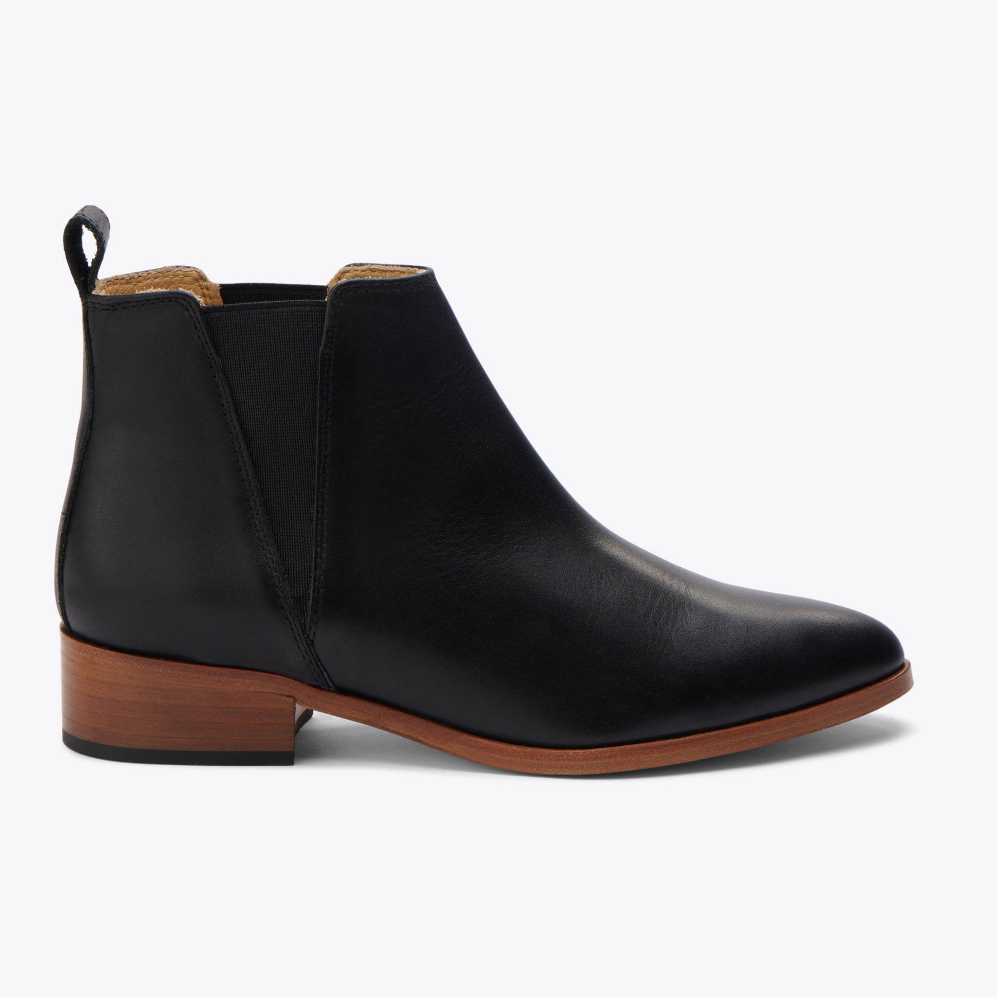 Classic Chelsea Boot Black Women's Leather Boot Nisolo